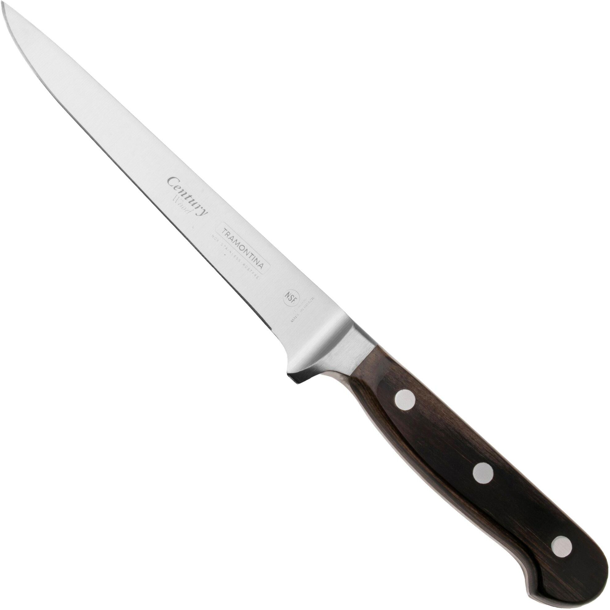 Nóż do trybowania Tramontina Century Wood 21536196, 16 cm