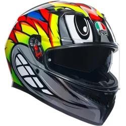AGV, Motorradhelm, Integralhelm K-3 2 (XS, 53 - 54 cm)