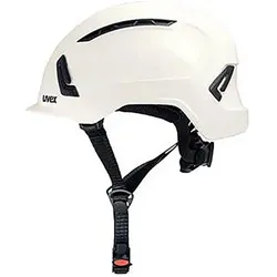 Uvex, Kopfschutz, Schutzhelm pronamic alpine 9735030 weiss mit Lüftungen (51 - 63 cm)