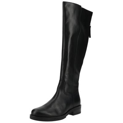 Stiefel GABOR "Gabor Stiefel Leder", Damen, Gr. 40, schwarz, Leder, Schuhe Stiefel
