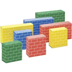 Bankers Box System Bastel-Set »Bauklötze« 40-teilig, 30.6x15.3 cm