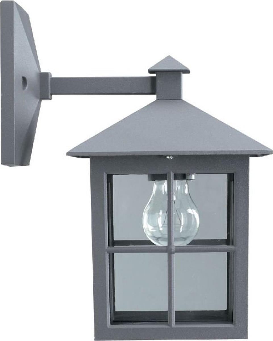 Retro wandlamp Arlano voor buiten van KS Verlichting - Grijs