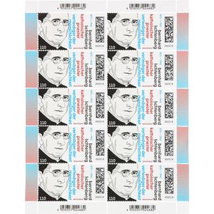 DeutschePost Briefmarken Set, 10 Stück à 1,10 EUR, 150 Geburtstag Bernhard Lichtenberg, Kompaktbrief, nassklebend