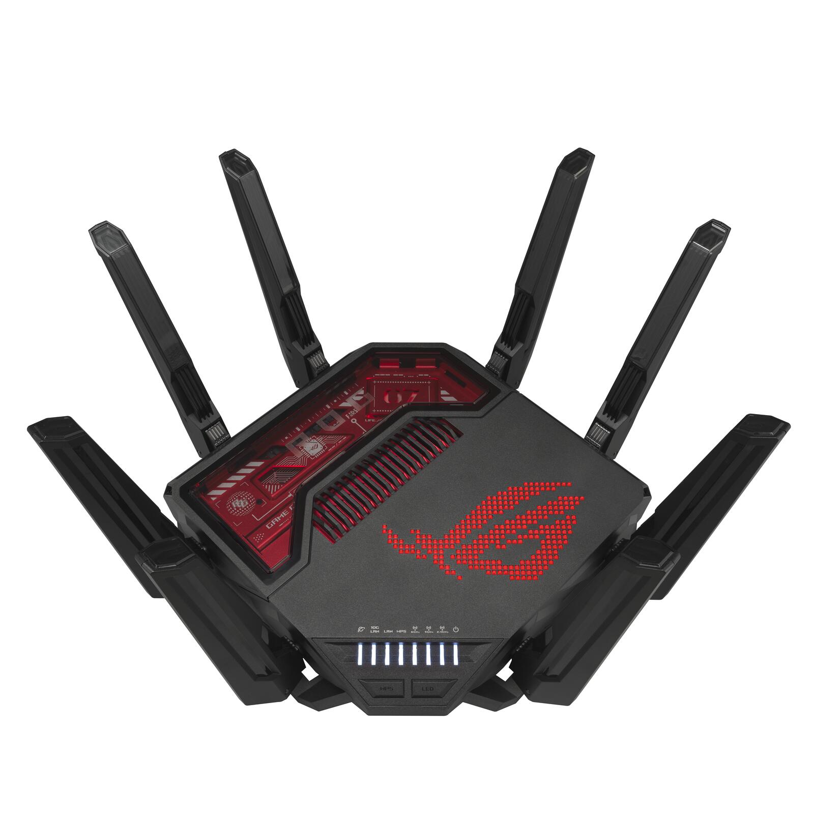 ASUS ROG Rapture GT-BE19000 Tri-Band WiFi 7 Gaming Router (90IG0850-MO9A0V)