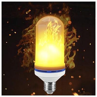 LED-E27-Flammenbirne, Feuerlampe, Maisbirne, flackerndes LED-Licht, dynamischer Flammeneffekt, 85–265 V, für die Beleuchtung zu Hause