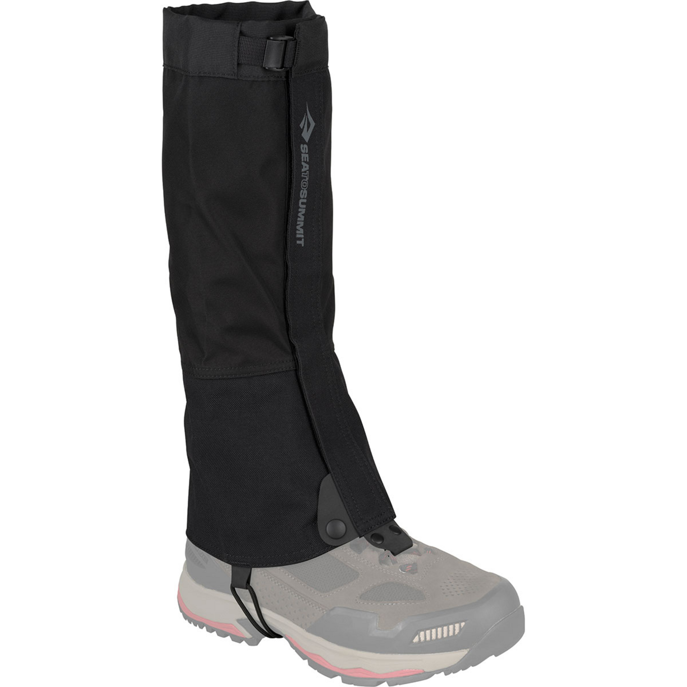 Sea to Summit Overland Gaiters Gamaschen schwarz Größe S Camping Wasserabweisend