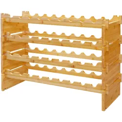 Relaxdays, Weinregal, Weinregal (36 Flaschen, 85 x 25.50 x 55 cm)