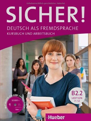 Michaela Perlmann-Balme - Sicher! B2/2: Deutsch als Fremdsprache / Kurs- und Arbeitsbuch mit Audio-CD zum Arbeitsbuch, Lektion 7-12 - Preis vom 18.10.2026 19:22:15 h