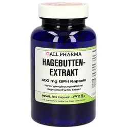 Hagebutten Extrakt 400 mg GPH Kapseln 180 St