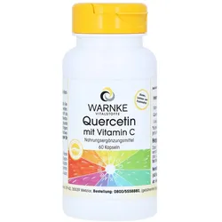 Quercetin MIT Vitamin C Kapseln 60 St