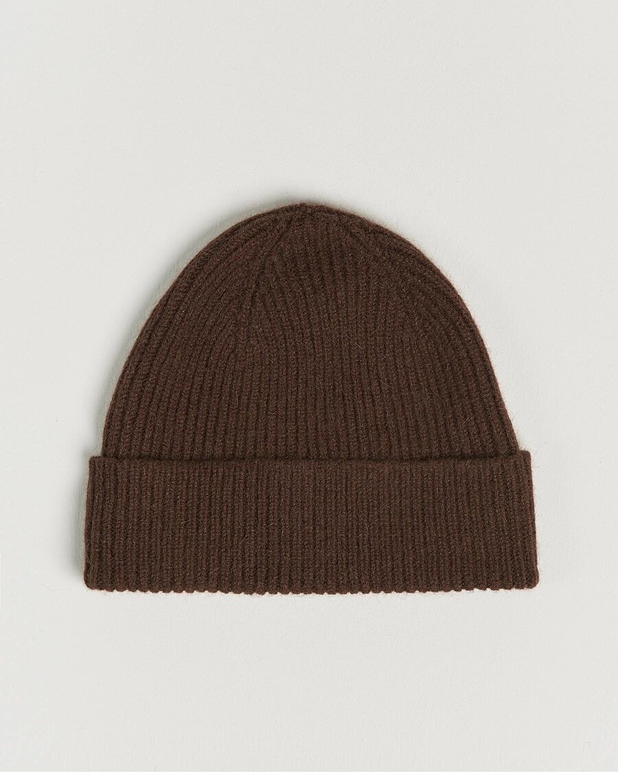 Le Bonnet Lambswool/Caregora Beanie Gingerbread men One size Brun
