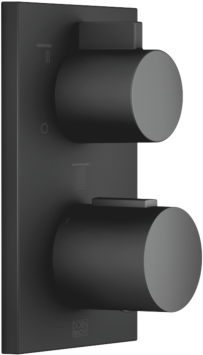 Dornbracht Imo Fertigmontageset 36427670-33 UP-Thermostat, Dreiwege-Mengenregulierung, schwarz matt