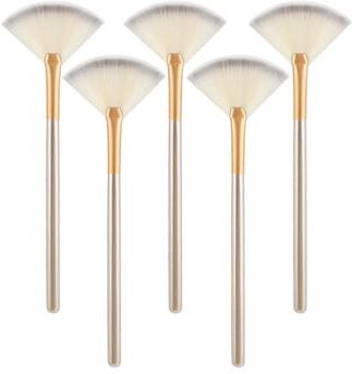 Uplifted Goods Ergonomic Fan Mask And Cosmetic Applicator 5pcs