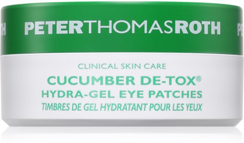 Peter Thomas Roth Cucumber De-Tox Hydra-Gel Eye Patches feuchtigkeitsspendende Gel-Maske für die Augen 60 St.