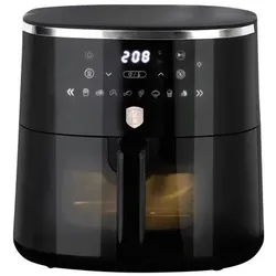 BerlingerHaus LP-BH-237 Heissluft-Fritteuse 6.15 l 1750 W Antihaftbeschichtung, H, Fritteuse, Gold, Schwarz, Rosa