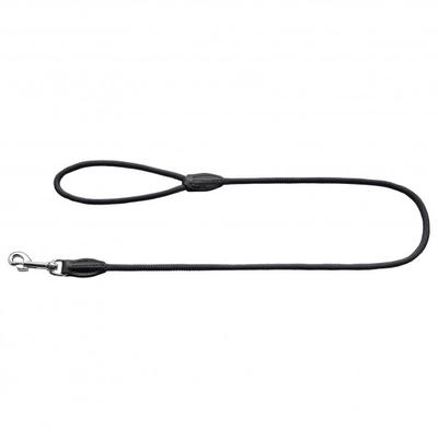 Hunter - Leine Freestyle - Hundeleine Gr Länge 110 cm - Ø 1,0 cm schwarz