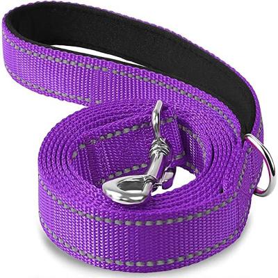 Uplifted Goods Adjustable Reflective Pet Harness And Leash Set purple 1.5cmx150cm