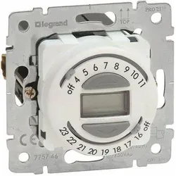 Legrand, Lichtschalter + Storenschalter, PRO21 Rolladen- 775746 Steuerungs-Einsatz smart Uw