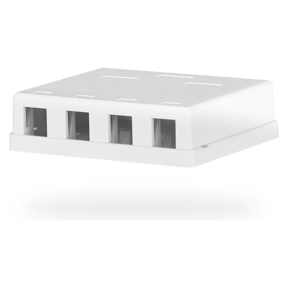 M-Cab Keystone Box 4port Surf-Mounted (Keystone Modulhalter) (EC020400005)