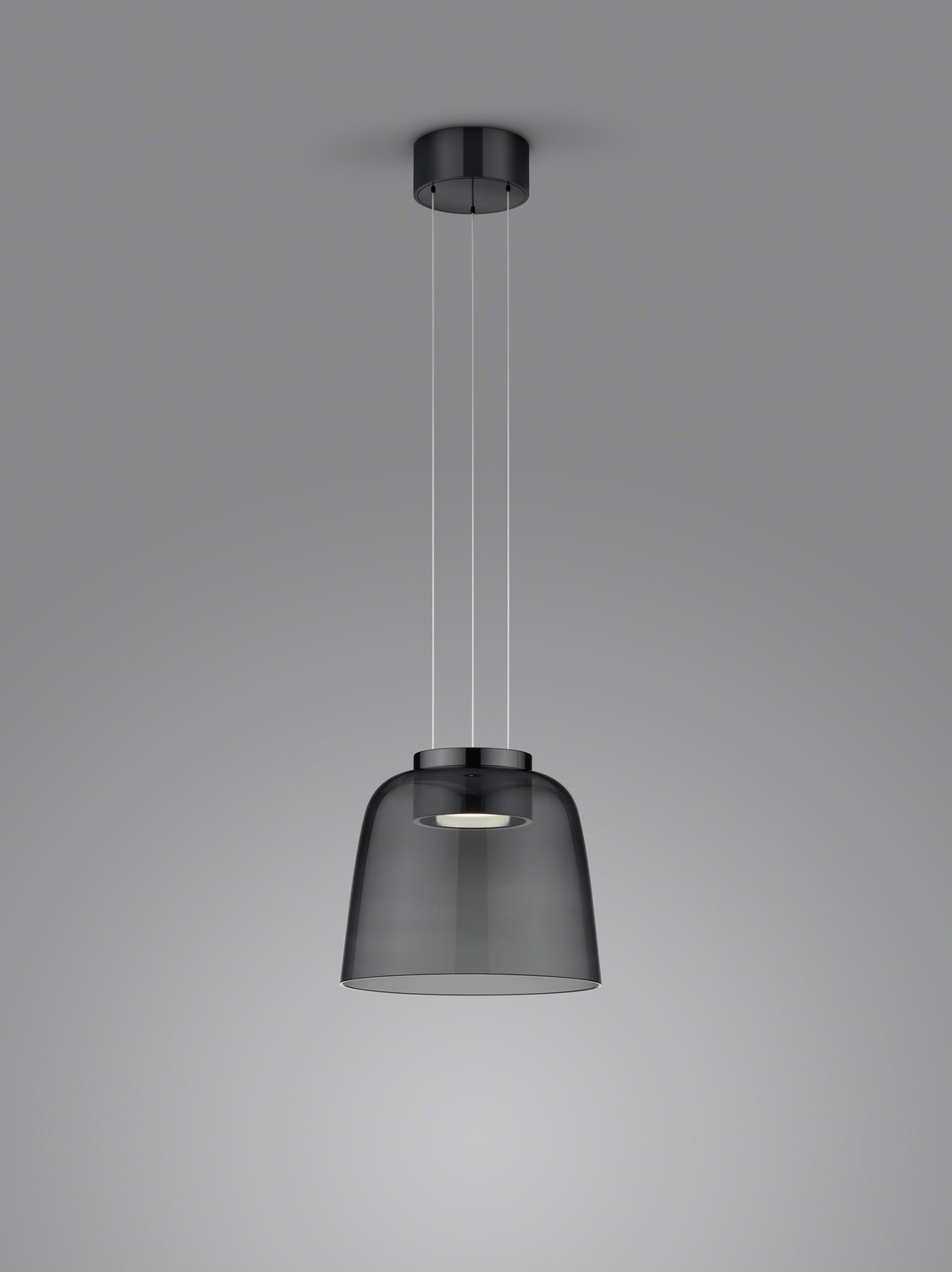 Helestra LED-Pendelleuchte ODA Schwarzchrom 6-5079.64 4022671118767