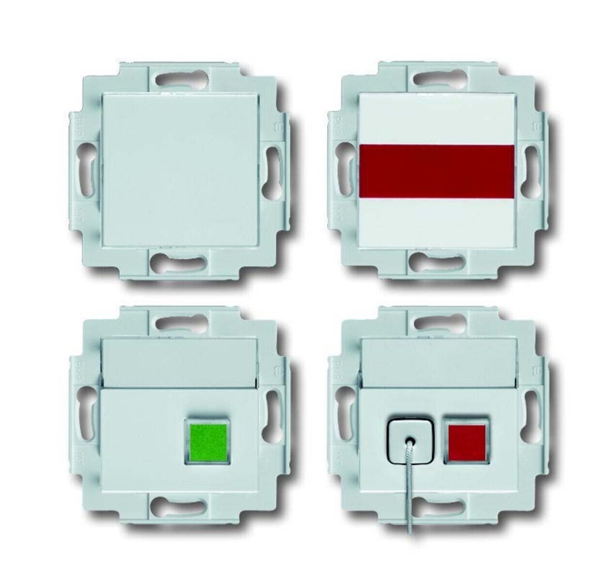 BUSCH JAEGER Ruf-Set 1510 UC-84-101 für Behinderten-WC