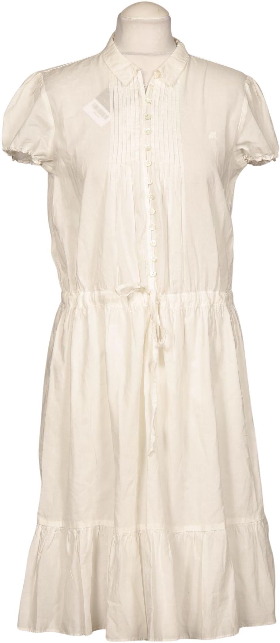 Giorgio Armani Emporio Armani Damen Kleid, Weiß, Gr. EU 38 (IT 44), Baumwolle - Second Hand