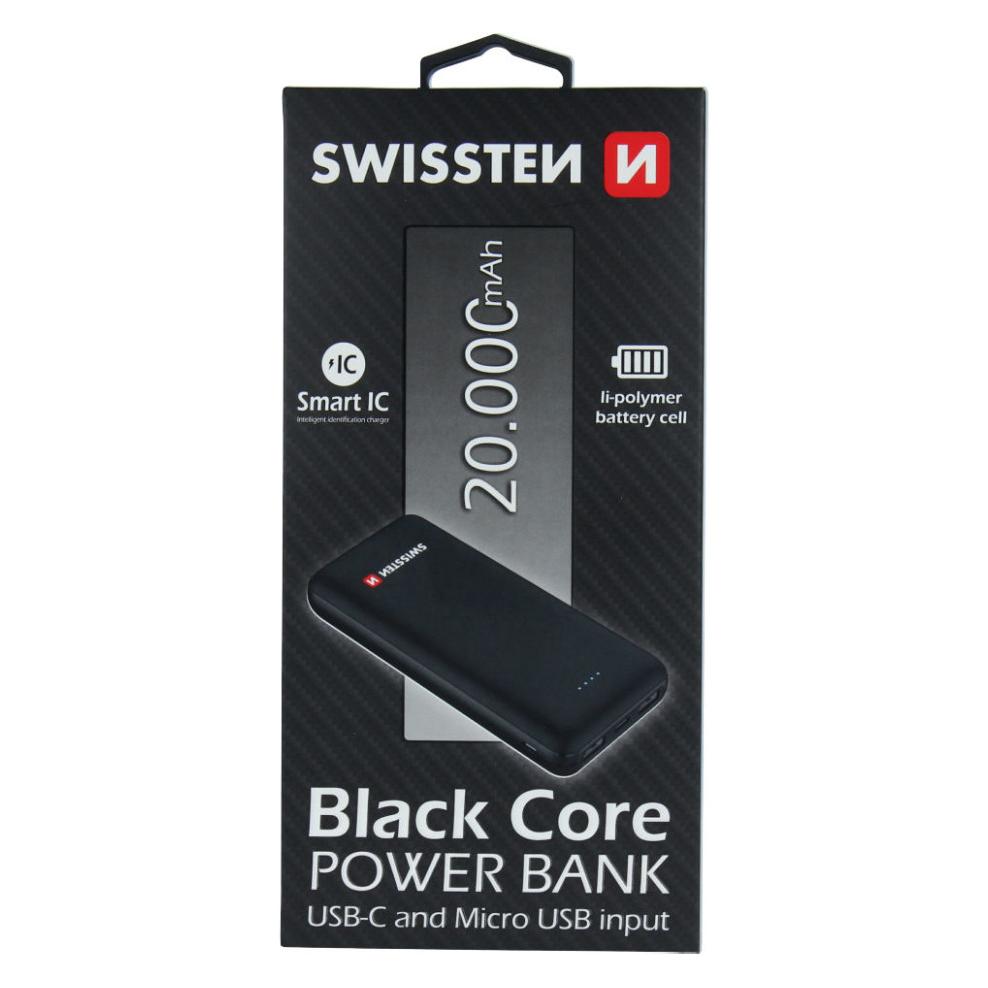 Swissten 22013928 Powerbank Lithium Polymer (LiPo) (20000 mAh, 74 Wh) (22013928)