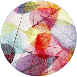 Pergamon, Teppich, Designer Teppich Faro Tropical Blätter (120 cm)
