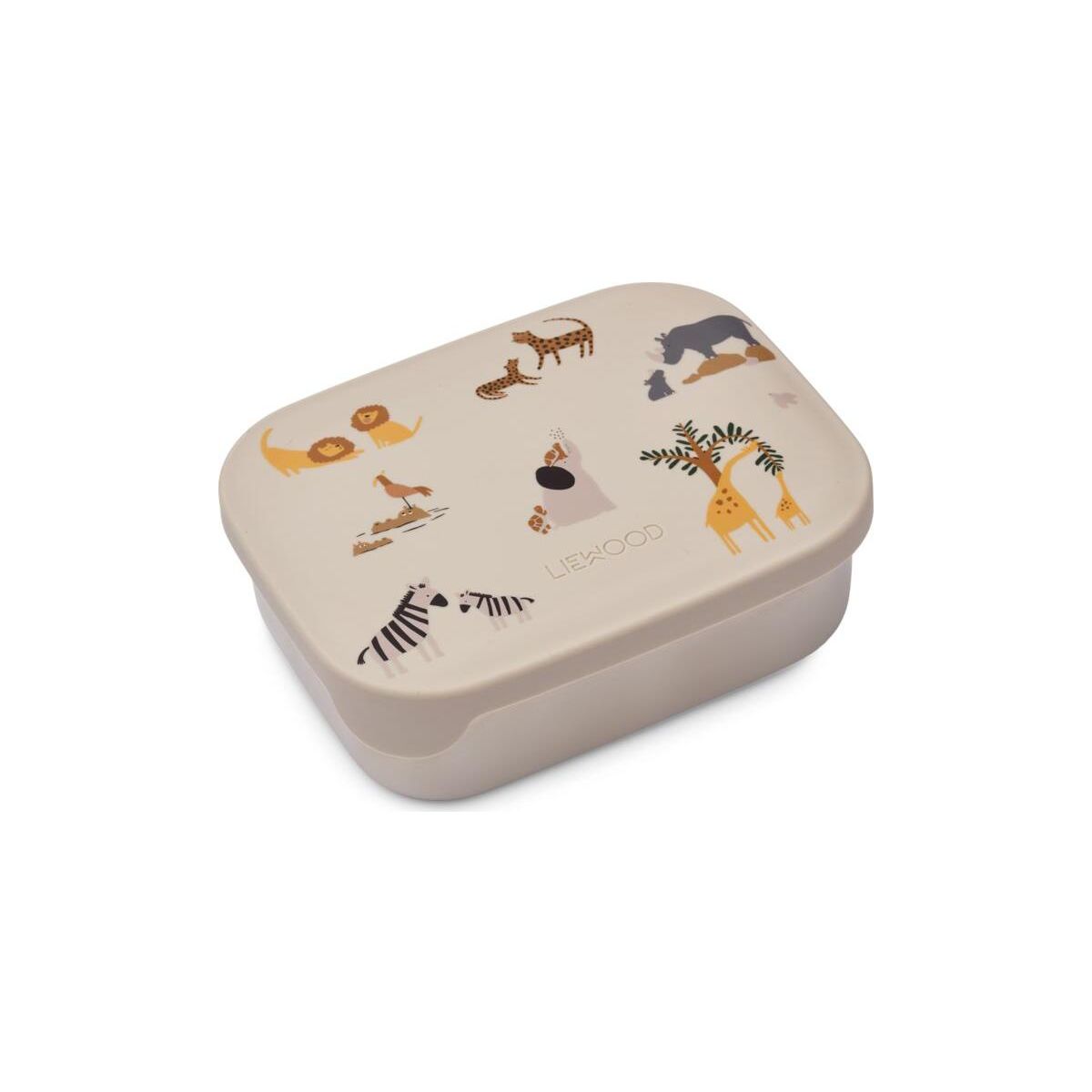 Liewood Arthur Printed Lunchbox all together / sandy (1499) ONE SIZE LW14982-1499-ONE SIZE-CU