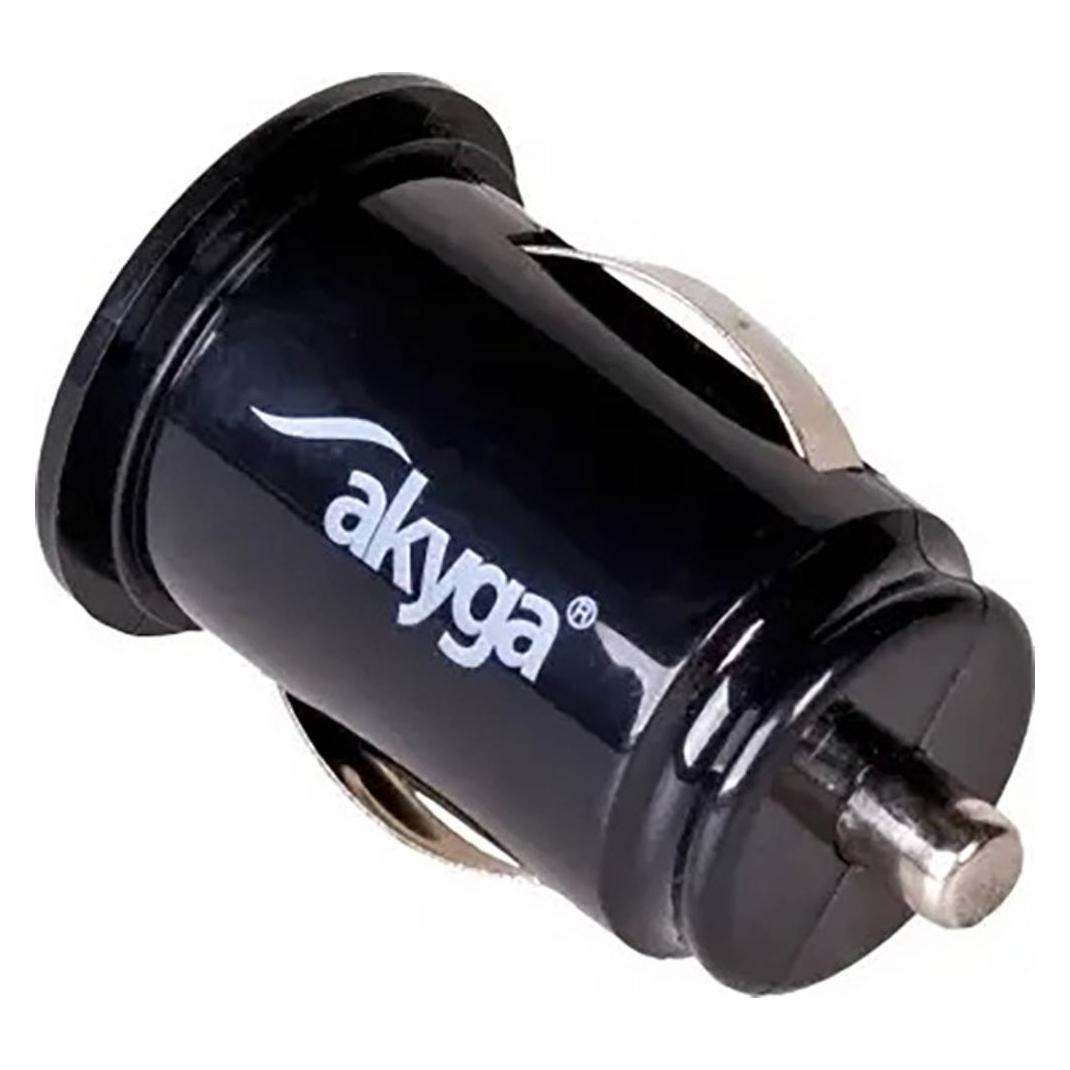 Akyga AK-CH-02 car charger 2x USB 2.1A black 5V (AK-CH-02)
