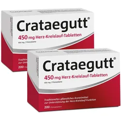 Crataegutt 450 mg Herz-Kreislauf-Tabl. 2X200 St