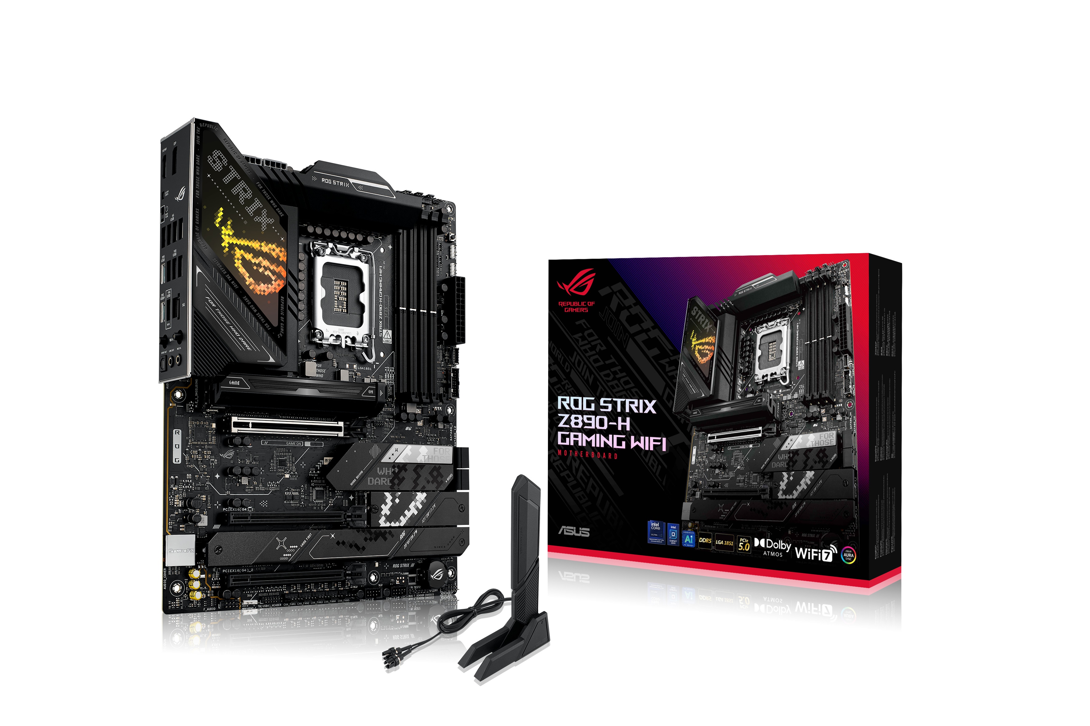 ASUS ROG STRIX Z890-H GAMING WIFI ATX Mainboard - Sockel 1851
