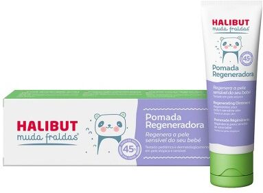 Halibut Muda Fraldas Pomada Regeneradora 50g