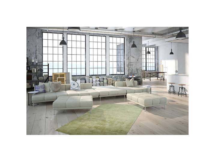 Kurzflorteppich Luxury 110 Grün/Hellgrün 200 x 290cm Webstoff