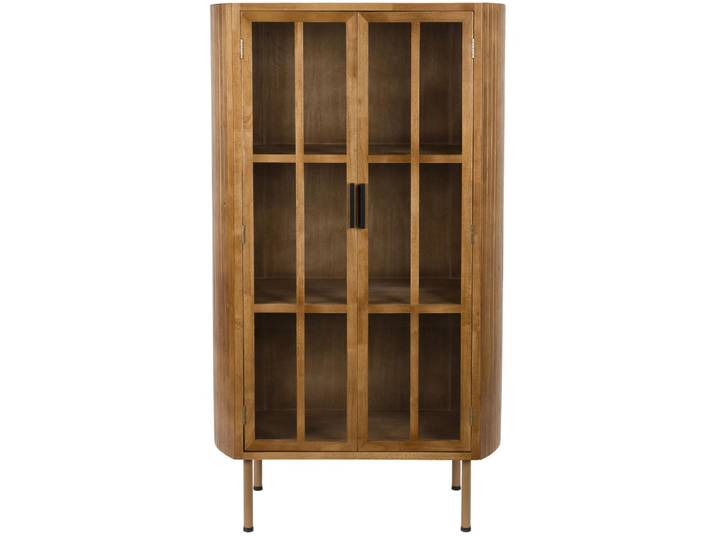 Sideboard Yaz – aus Gummibaumholz in Braun - Braun - Luxusbetten24