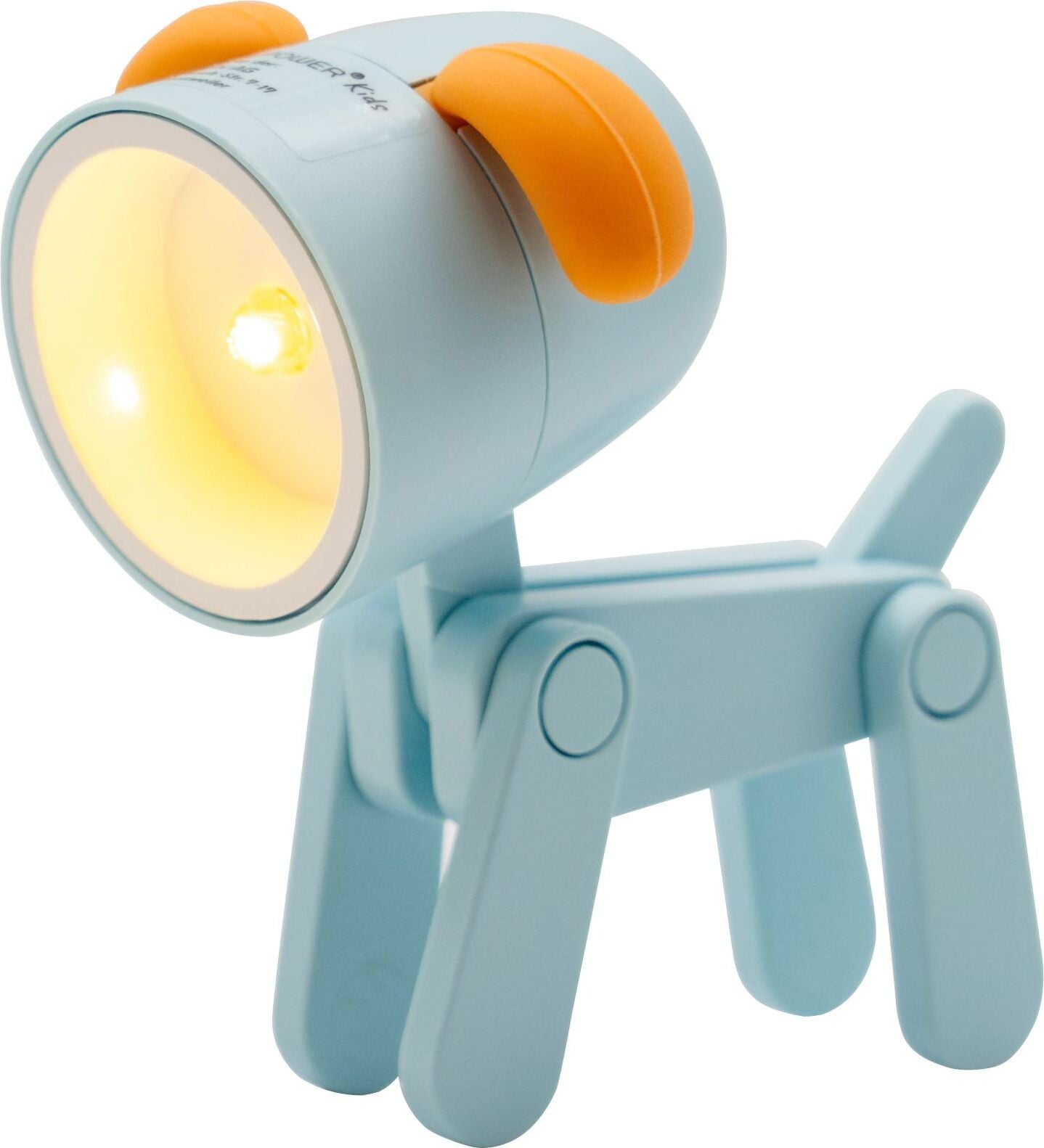 RealPower LED-zaklamp Blue Dog nachtlampje voor de kinderkamer