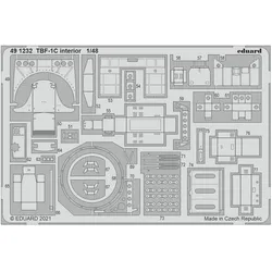 Eduard TBF-1C interior, for ACADEMY