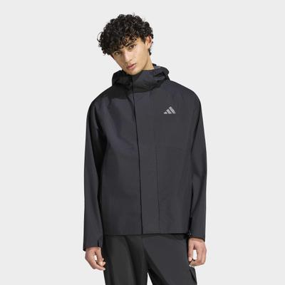 Outdoorjacke ADIDAS SPORTSWEAR "ESSENTIALS", Herren, Gr. L, schwarz, Obermaterial: 100% Polyester, Jacken Outdoorjacke