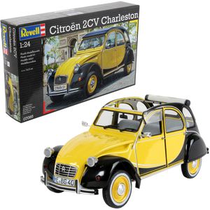 Revell Modellbausatz 07095 Citroen 2CV Charleston, 126 Teile, Level 4, ab 12 Jahre, Maßstab 1:24