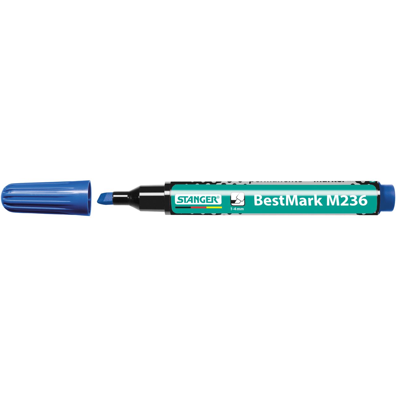 STANGER BestMark M236 Permanentmarker blau 1,0 - 4,0 mm, 1 St.