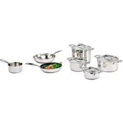 Cosy&Trendy Kochgeschirr-Set – Geeignet für alle Herdarten, inklusive Induktion, Pfannenset + Topfset