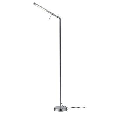 TRIO LEUCHTEN LED Stehlampe "FILIGRAN", grau (nickelfarben), 1, Ø 18cm H: 162cm, Leuchten, LED Stehlampe