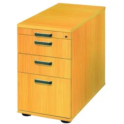 OTTO Office Premium Standcontainer »OTTO Office Line III« mit Hängeregistratur braun, 43x76x80 cm