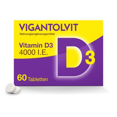 Vigantolvit 4000 I.e. Vitamin D3 Tabletten 60 St