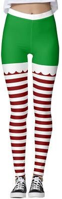 LightInthebox Leggings Jogger Pants Santa Claus Christmas for Women's Adults' Christmas Christmas Eve Christmas New Year Eve Pants