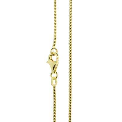 Goldkette OSTSEE-SCHMUCK "Ostsee-Schmuck Kette Schlange 1,2 mm Kette Schlange 1,2 mm" Gr. 50, gold, Halsketten, Damen, 50cm, Gelbgold 585, L: 42, Goldkette