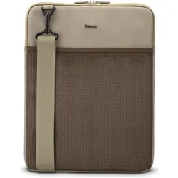 Hama To Go" zum Umhängen, von 40 bis 41 cm (15,6" - 16,2 (16.14"), Notebooktasche, Beige, Braun