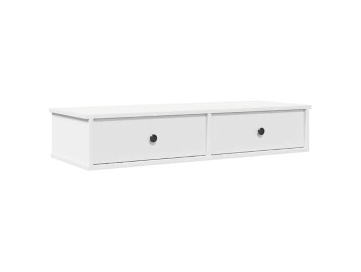 Weißer Küchenschrank mit Schubladen 100x37,5x19 cm Türen und offene Regale, Holzwerkstoff, einfache Reinigung, Restaurant, Hotel, Arbeitsplatz, Zuhause