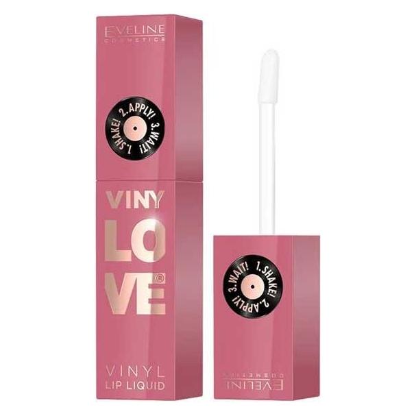 Eveline Vinylove Longlasting Liquid Lipstick With Vinyl Effect 05 Rosy 4ml (05 Rosy) (64851708)