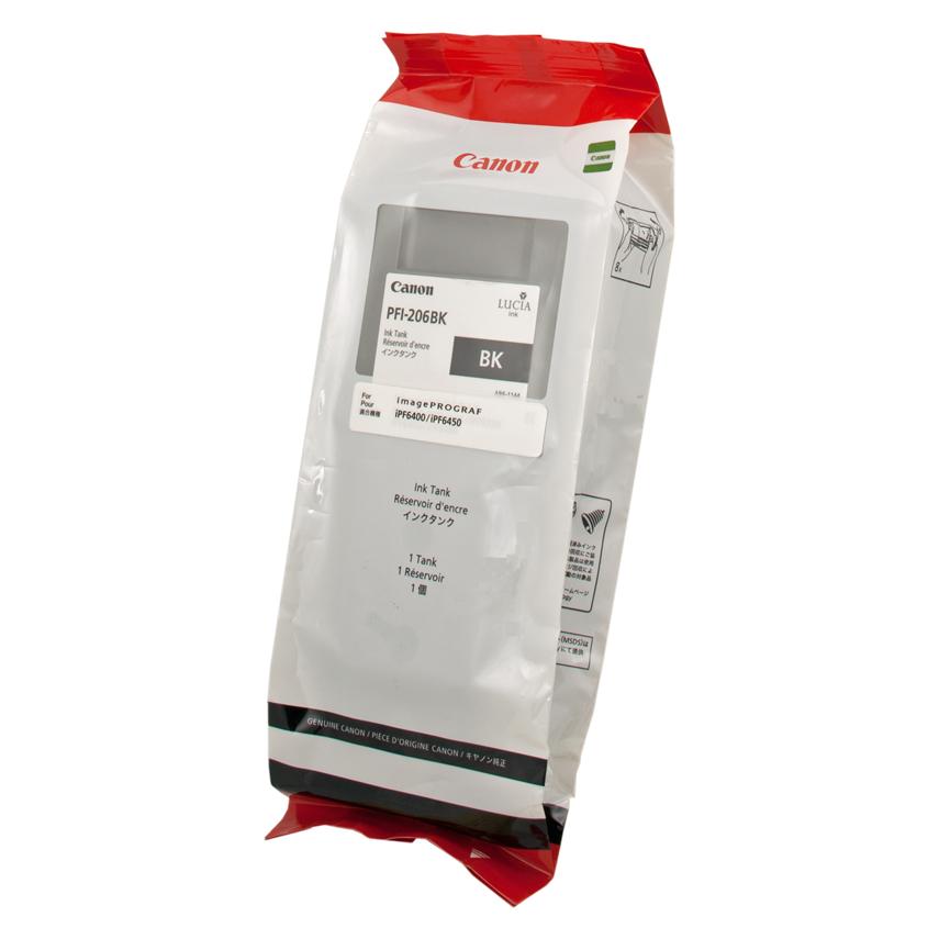 Canon Tinte Large Format schwarz Orig.Nr. PFI-206BK (BK) (PFI206BK)